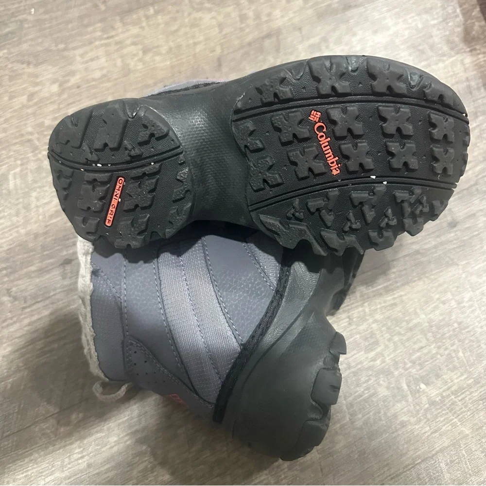 Columbia Kids Gray & Black Winter Boots